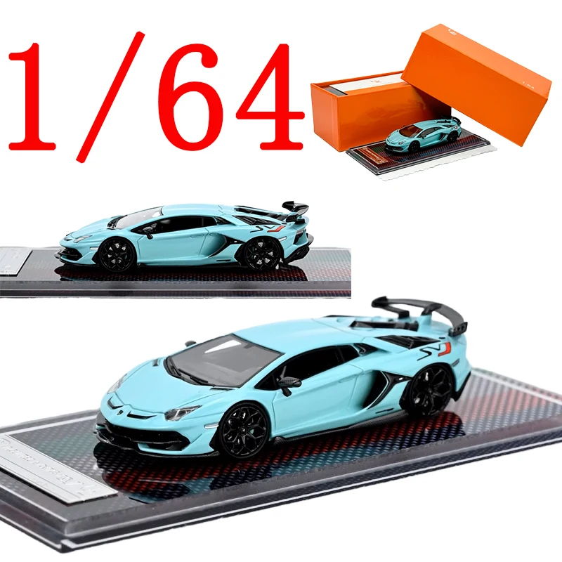 U2 Diecast 1/64 Scale Lamborghini Resin Model Car Lamborghini Aventador LP770 SVJ Blue Collectible Play Vehicles
U2 Diecast 1/64 Scale Lamborghini Resin Model Car Lamborghini Aventador LP770 SVJ Blue Collectible Play Vehicles