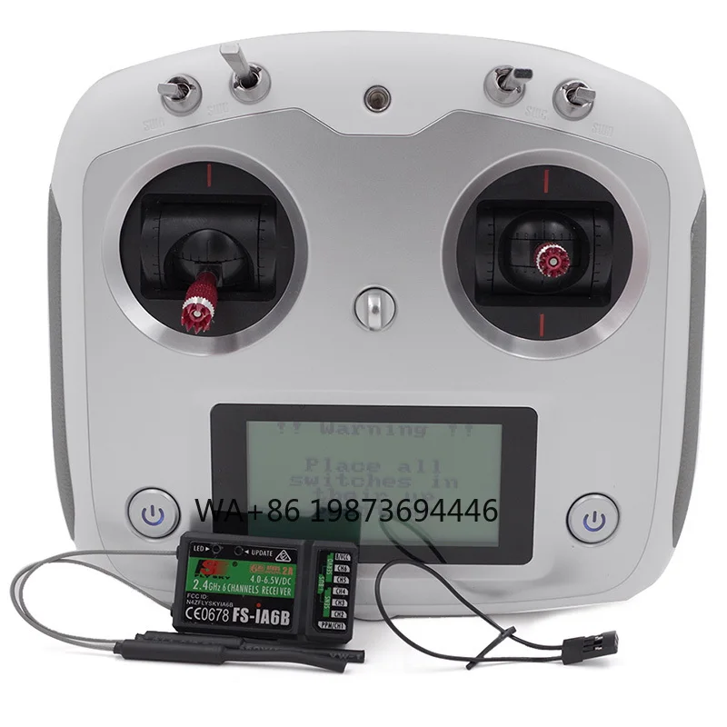 2.4Ghz 10 Channels I6S 10ch FS-i6S Remote Control with IA6B Receiver for RC Helicopter Quadcopter Spare Parts
2.4Ghz 10 Channels I6S 10ch FS-i6S Remote Control with IA6B Receiver for RC Helicopter Quadcopter Spare Parts