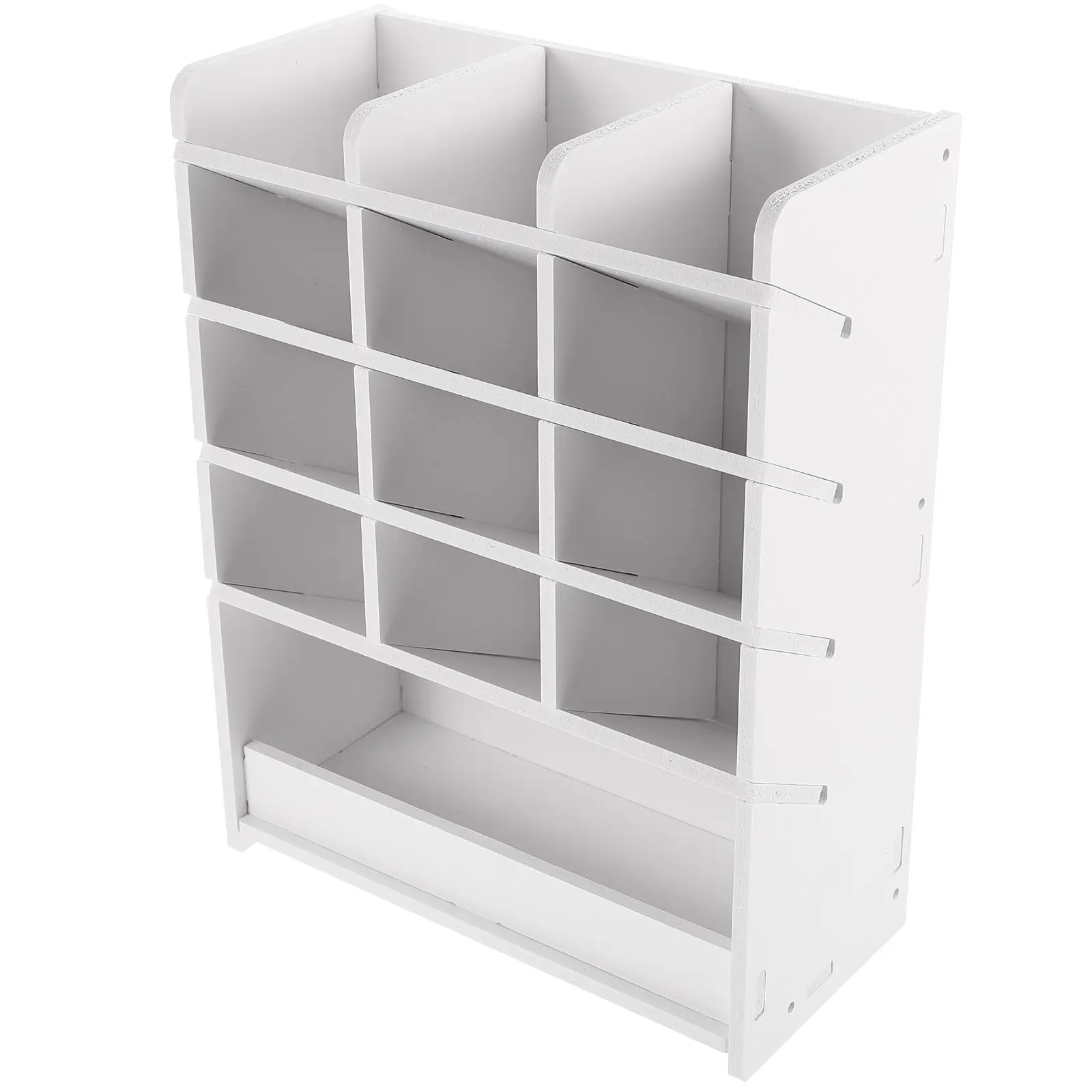 Cute Desk Organiser White Organizer Multi-functional DIY Desktop Pen Holder Household Paper Tray for Office Desks
Cute Desk Organiser White Organizer Multi-functional DIY Desktop Pen Holder Household Paper Tray for Office Desks