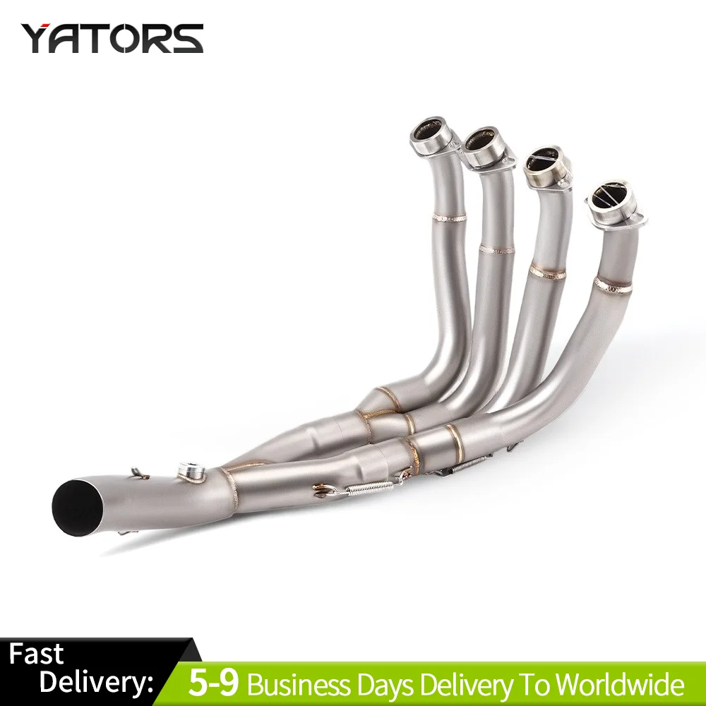 Suitable For YAMAHA R6 Full Motorcycle Exhaust System Front Pipe 2006-2020 Exhaust
Suitable For YAMAHA R6 Full Motorcycle Exhaust System Front Pipe 2006-2020 Exhaust