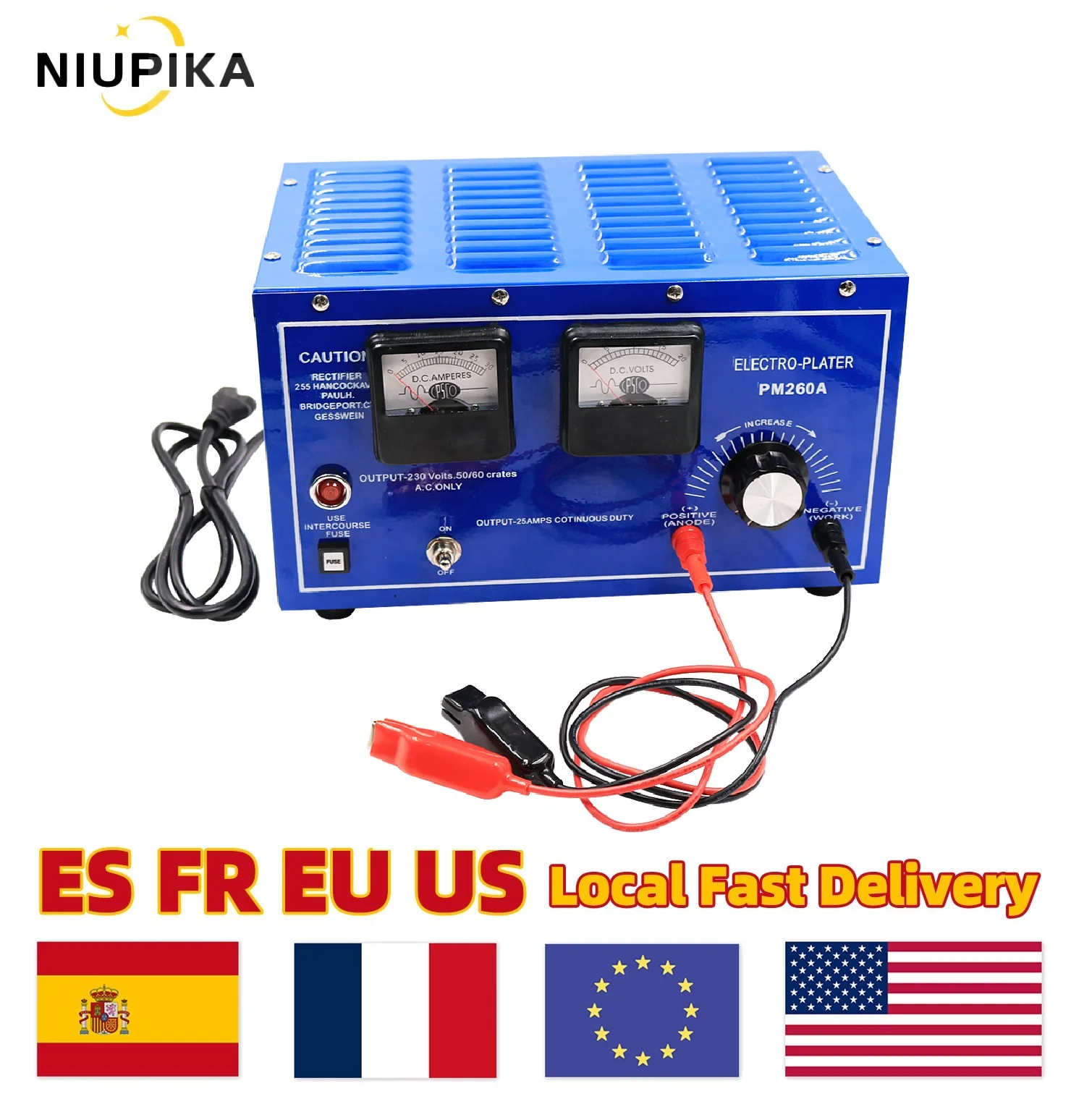 Electroplating Machine High Power 30A Gold-Plated Platinum Plating Equipment DIY Jewelry Making Tools
Electroplating Machine High Power 30A Gold-Plated Platinum Plating Equipment DIY Jewelry Making Tools