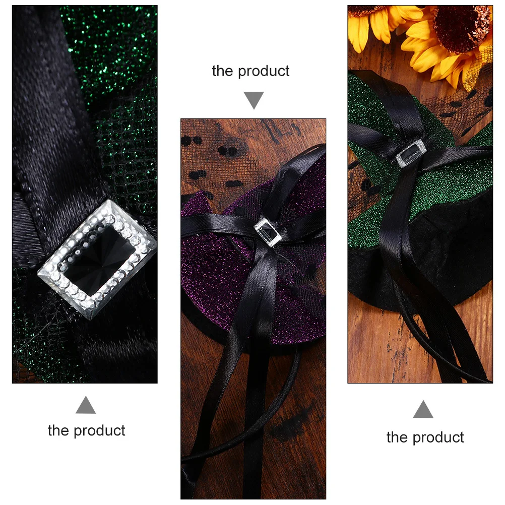 2Pcs Witch Hat Hair Clasp Halloween Headdress Exquisite Detail Durable Material Party Festival Decor Witch Hat Hair Clasp
2Pcs Witch Hat Hair Clasp Halloween Headdress Exquisite Detail Durable Material Party Festival Decor Witch Hat Hair Clasp