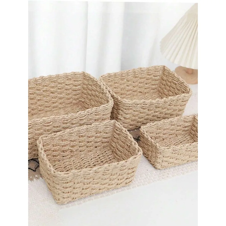 1/3 шт. Корзина для хранения ручной работы из морской травы и ротанга, геометрический дизайн в стиле бохо, для организации пространства дома, ванной, спальни, гостиной
1/3 шт. Корзина для хранения ручной работы из морской травы и ротанга, геометрический дизайн в стиле бохо, для организации пространства дома, ванной, спальни, гостиной