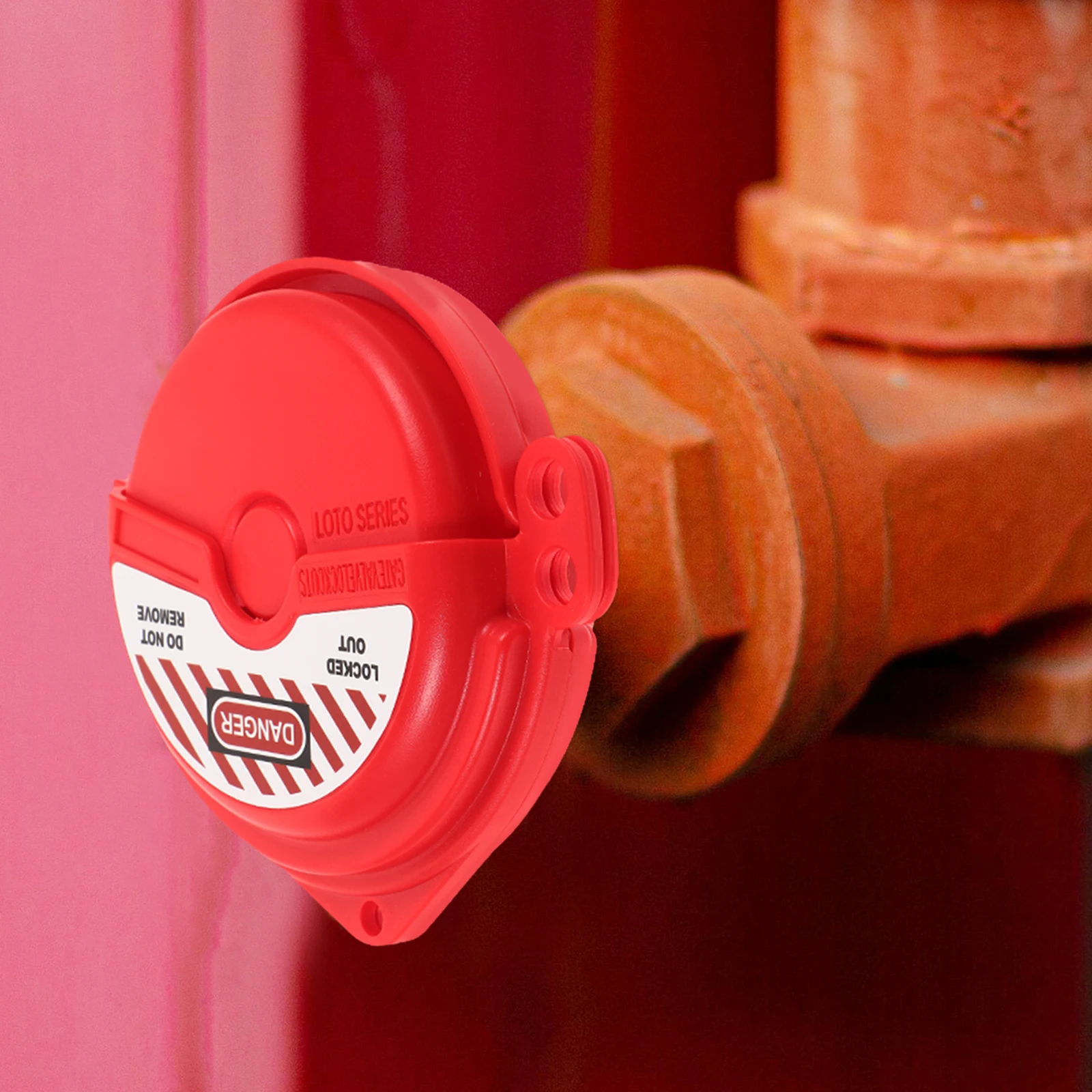Gate Valve Lock 25~64mm Handwheel Safety Lock Red Pipe Construction Propane Tank Water Spigot Faucet Gas Valve
Gate Valve Lock 25~64mm Handwheel Safety Lock Red Pipe Construction Propane Tank Water Spigot Faucet Gas Valve