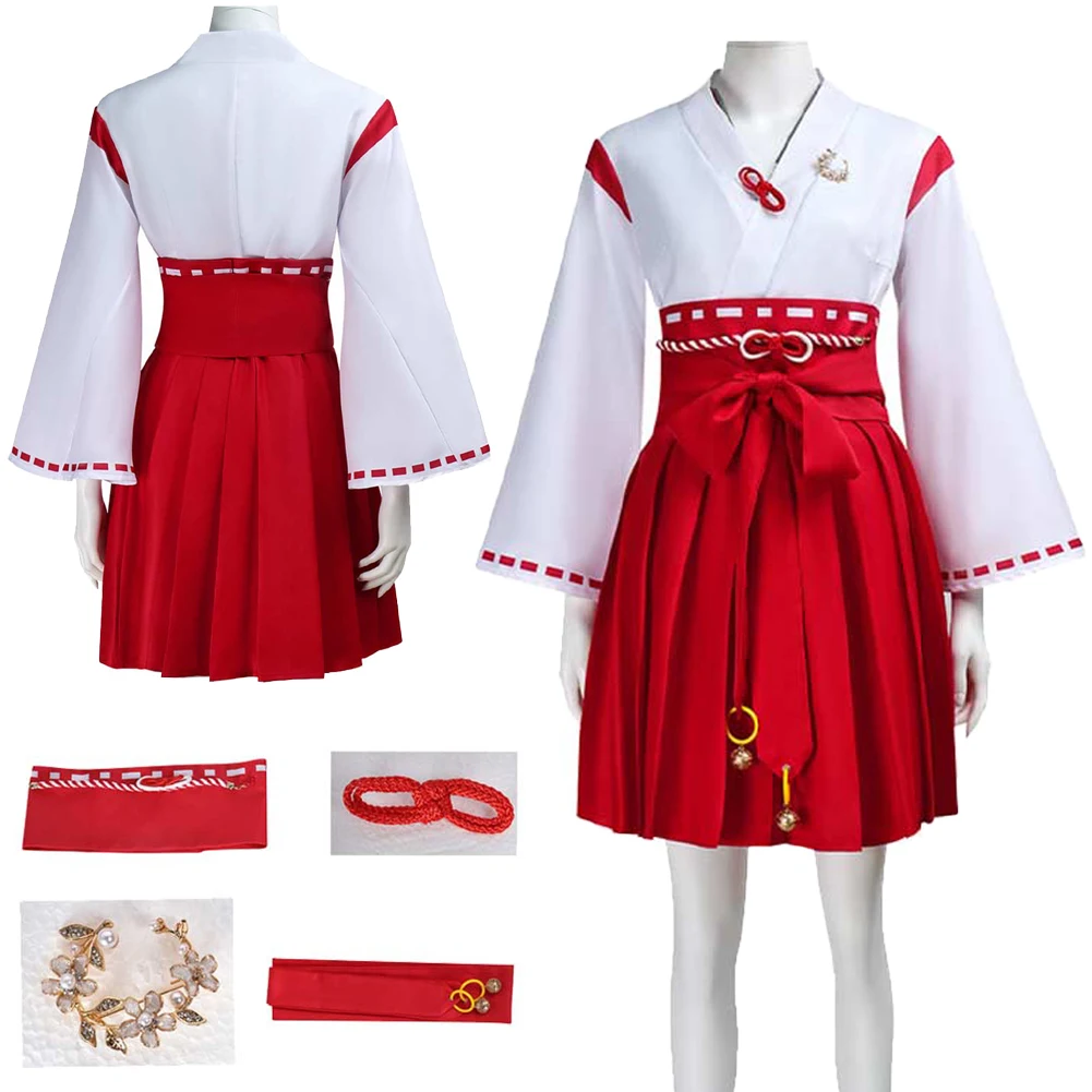 Silent For Hill Shimizu Hinako Cosplay Fantasy Red Kimono Anime Game Costume Disguise Adult Women Roleplay Party Cloth
Silent For Hill Shimizu Hinako Cosplay Fantasy Red Kimono Anime Game Costume Disguise Adult Women Roleplay Party Cloth