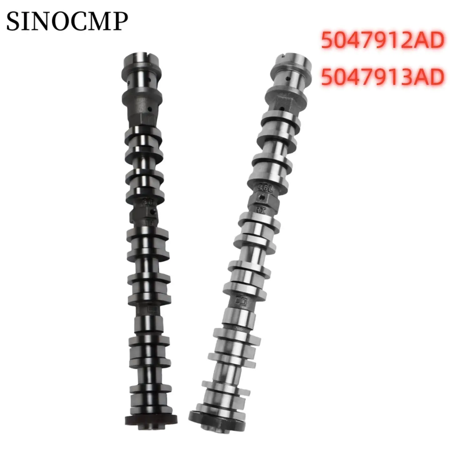 2Pcs Left Right Intake Camshaft 5047912AD 5047913AD For 2016-2024 Chrysler Dodge Jeep Ram ProMaster 1500/2500/3500 3.6L
2Pcs Left Right Intake Camshaft 5047912AD 5047913AD For 2016-2024 Chrysler Dodge Jeep Ram ProMaster 1500/2500/3500 3.6L