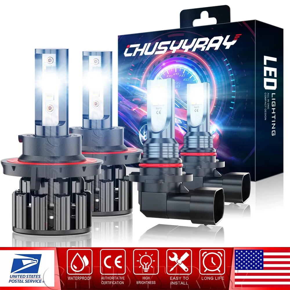 4x Canbus 9008 9005 Светодиодные фары высоких/низких + противотуманные фары Комбинированные 9-32 В 6000 К 100000 лм 800% супер яркий белый 1:1 тот же размер
4x Canbus 9008 9005 Светодиодные фары высоких/низких + противотуманные фары Комбинированные 9-32 В 6000 К 100000 лм 800% супер яркий белый 1:1 тот же размер