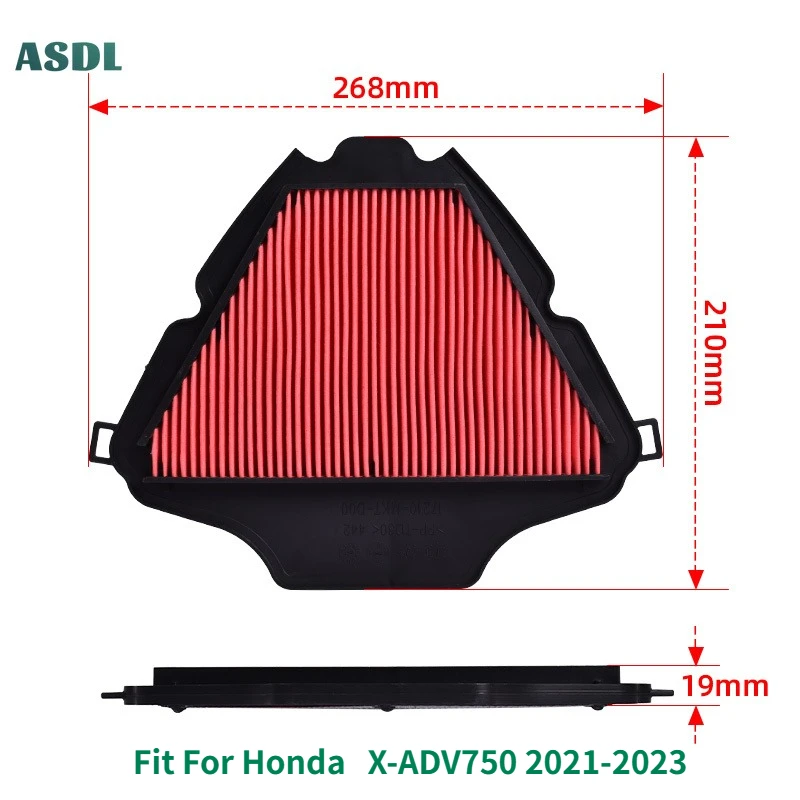 1717 Motorcycle Accessories Air Filter Air Intake Cleaner Engine Protect For Honda X-ADV750 2021 2022 2023 17210-MKT-D00
1717 Motorcycle Accessories Air Filter Air Intake Cleaner Engine Protect For Honda X-ADV750 2021 2022 2023 17210-MKT-D00