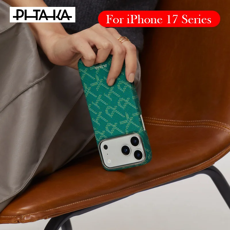 PITAKA Case For iPhone 17 Pro Max Kevlar Wireless Charging Back Cover Shell
PITAKA Case For iPhone 17 Pro Max Kevlar Wireless Charging Back Cover Shell