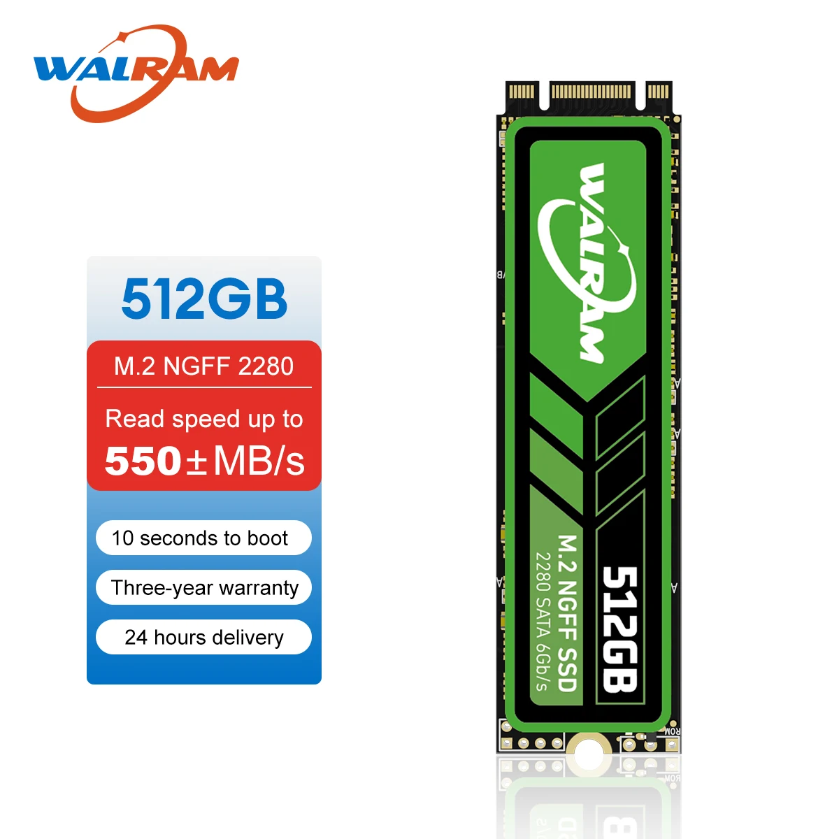 WALRAM M2 SSD 512GB SATA SSD 1TB 128GB 256GB SSD M.2 2280 NGFF Hard Drive Disk 512 GB 1 TB Internal Solid State Drive for Laptop
WALRAM M2 SSD 512GB SATA SSD 1TB 128GB 256GB SSD M.2 2280 NGFF Hard Drive Disk 512 GB 1 TB Internal Solid State Drive for Laptop