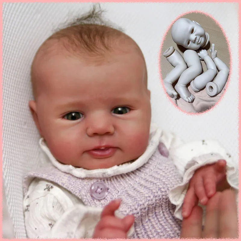 18inch Reborn Bo Doll Kit Unfinished Unpainted Unassembled DIY Fresh Color Doll Parts with Cloth Body and Eyes Collectible Doll
18inch Reborn Bo Doll Kit Unfinished Unpainted Unassembled DIY Fresh Color Doll Parts with Cloth Body and Eyes Collectible Doll