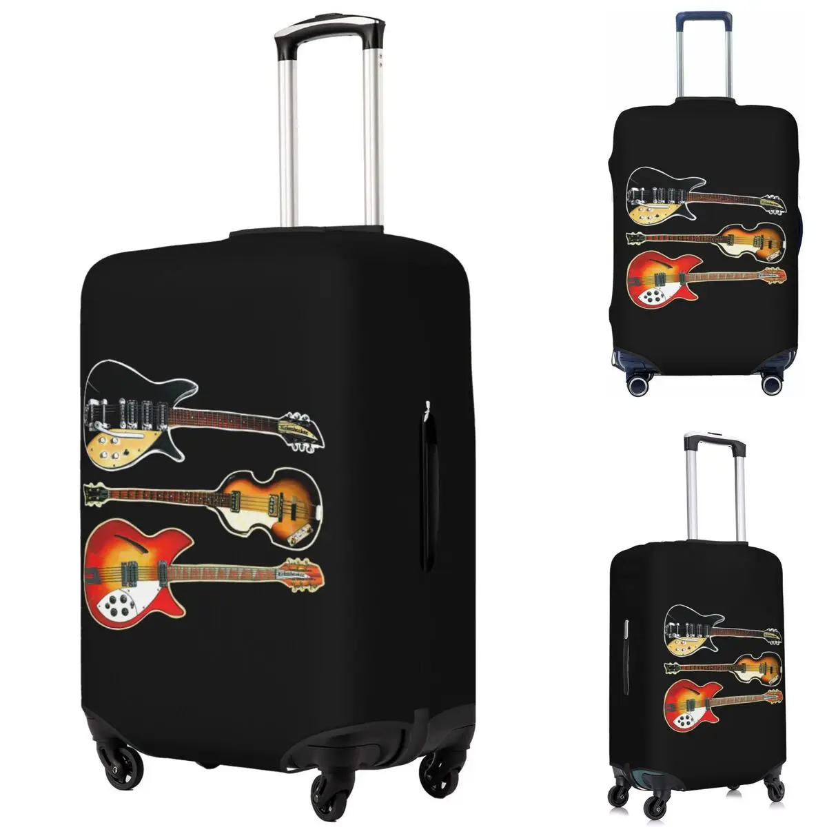 Rickenbacker Guitars And Hofner Bass Suitcase Cover Protection Elastic Travel Luggage Protector Covers for 18-32 Inch
Rickenbacker Guitars And Hofner Bass Suitcase Cover Protection Elastic Travel Luggage Protector Covers for 18-32 Inch