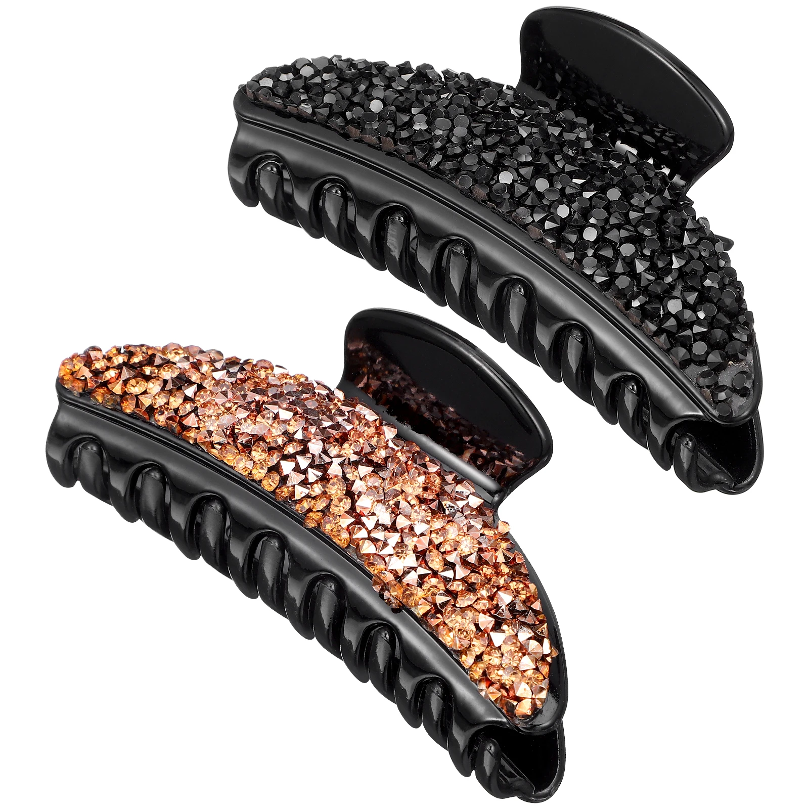 Diamond Resin Hair Clips Black Rhinestone Claw for Women Girls Smooth Non Damaging Durable PP Resin Material Hair Accessories
Diamond Resin Hair Clips Black Rhinestone Claw for Women Girls Smooth Non Damaging Durable PP Resin Material Hair Accessories