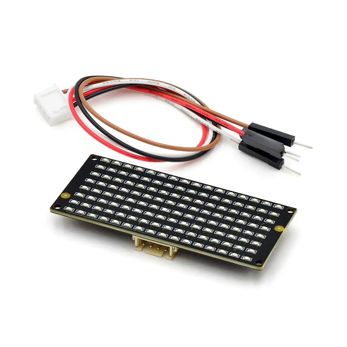8*16 matrix LED light display module I2C communication 3.3-5V for Arduino Microbit
8*16 matrix LED light display module I2C communication 3.3-5V for Arduino Microbit