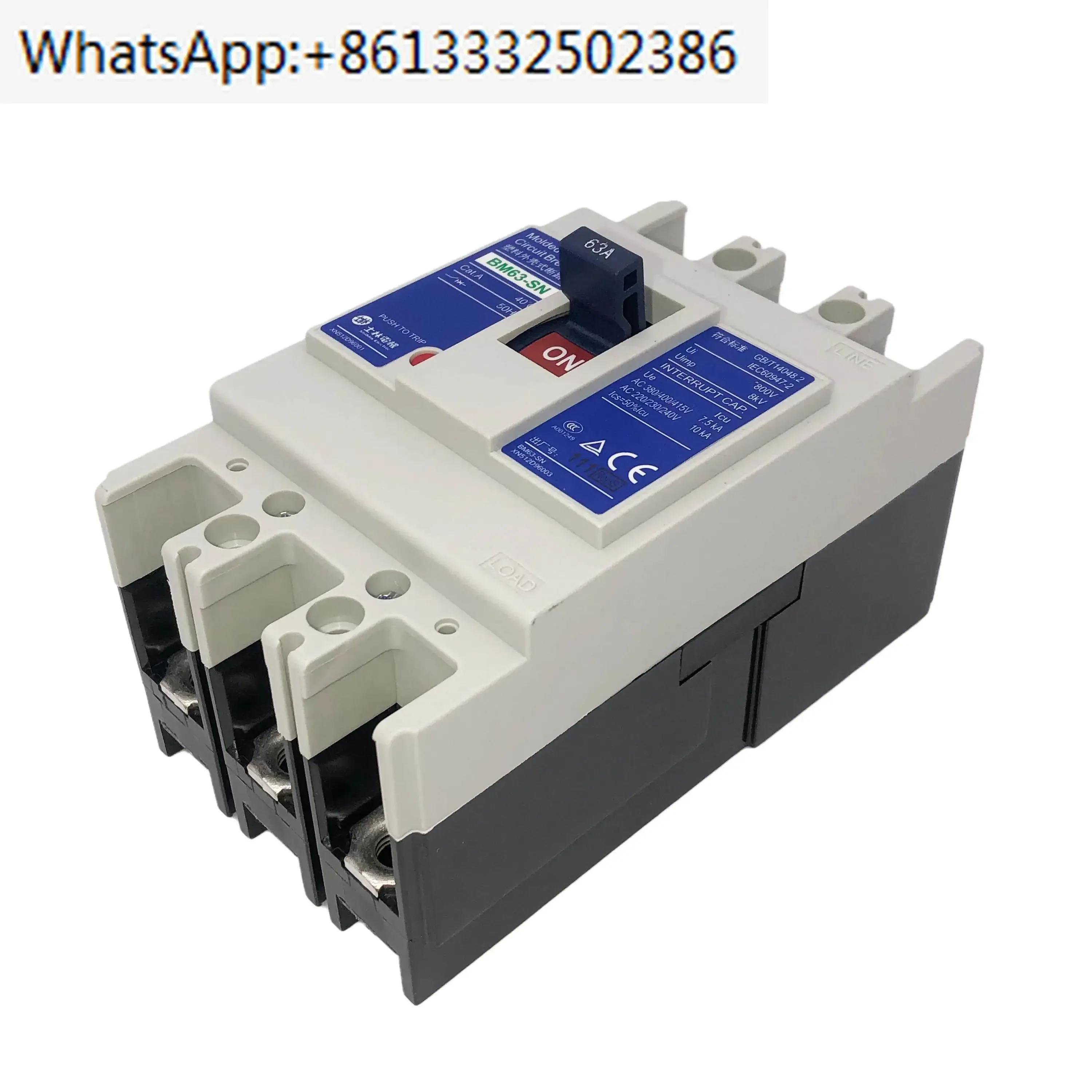 BM63-SN 3P 20A/30A/40A/50A60A 63A Инструменты для автоматического выключателя в литом корпусе
BM63-SN 3P 20A/30A/40A/50A60A 63A Инструменты для автоматического выключателя в литом корпусе