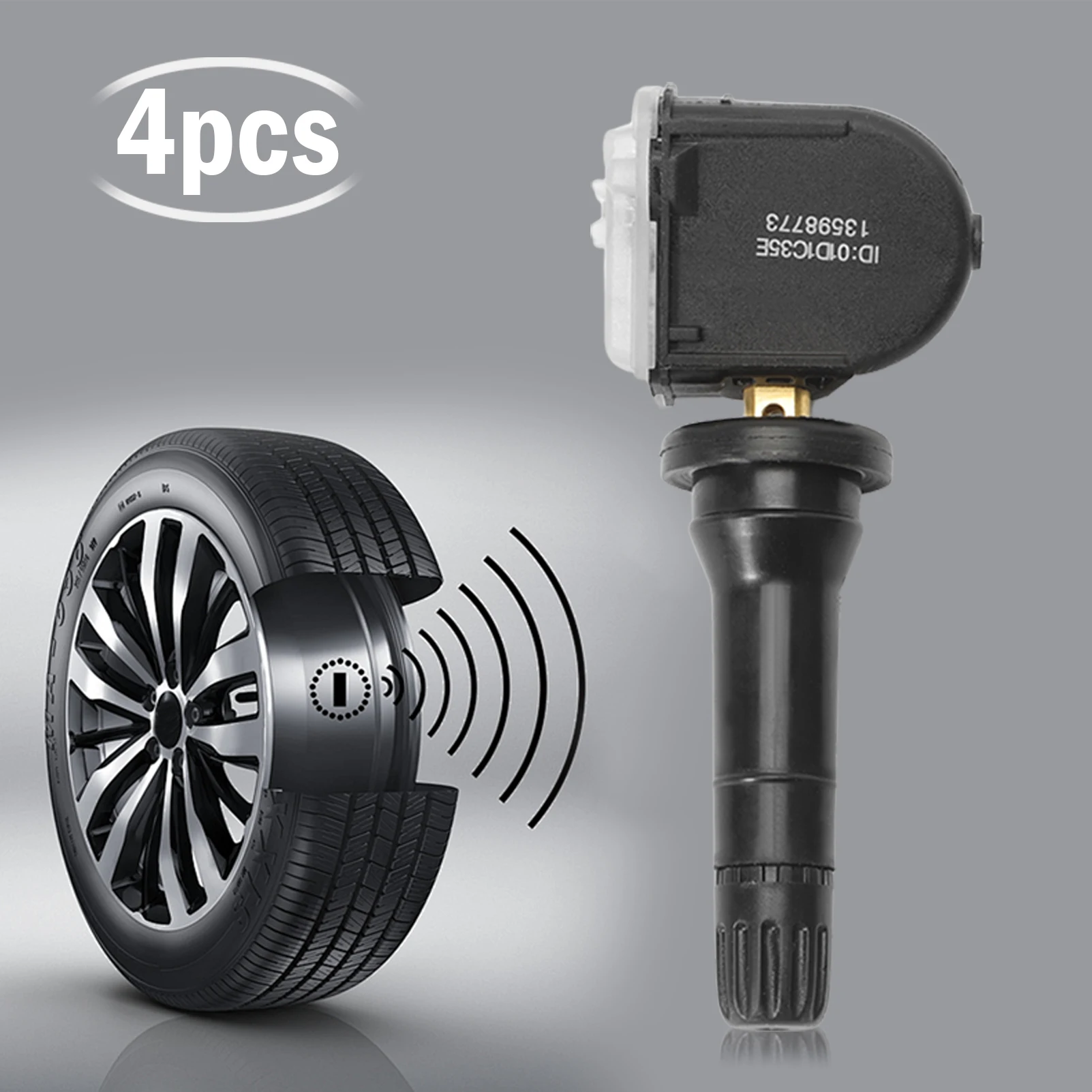 4Pcs Tire Pressure Monitoring System TPMS Sensor for 433MHz Model Fit for Antara Astra Corsa Replace 13516165 13598773
4Pcs Tire Pressure Monitoring System TPMS Sensor for 433MHz Model Fit for Antara Astra Corsa Replace 13516165 13598773