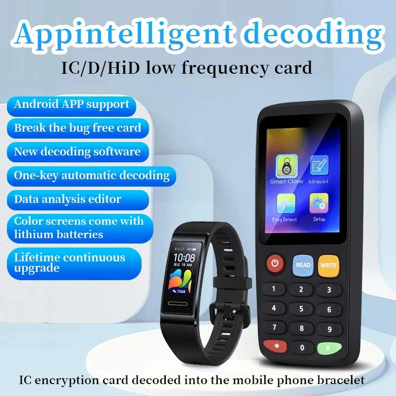 Access Control Card Reader ID Replicator X7 Chinese and English Full Encryption IC Replicator Duplicator
Access Control Card Reader ID Replicator X7 Chinese and English Full Encryption IC Replicator Duplicator