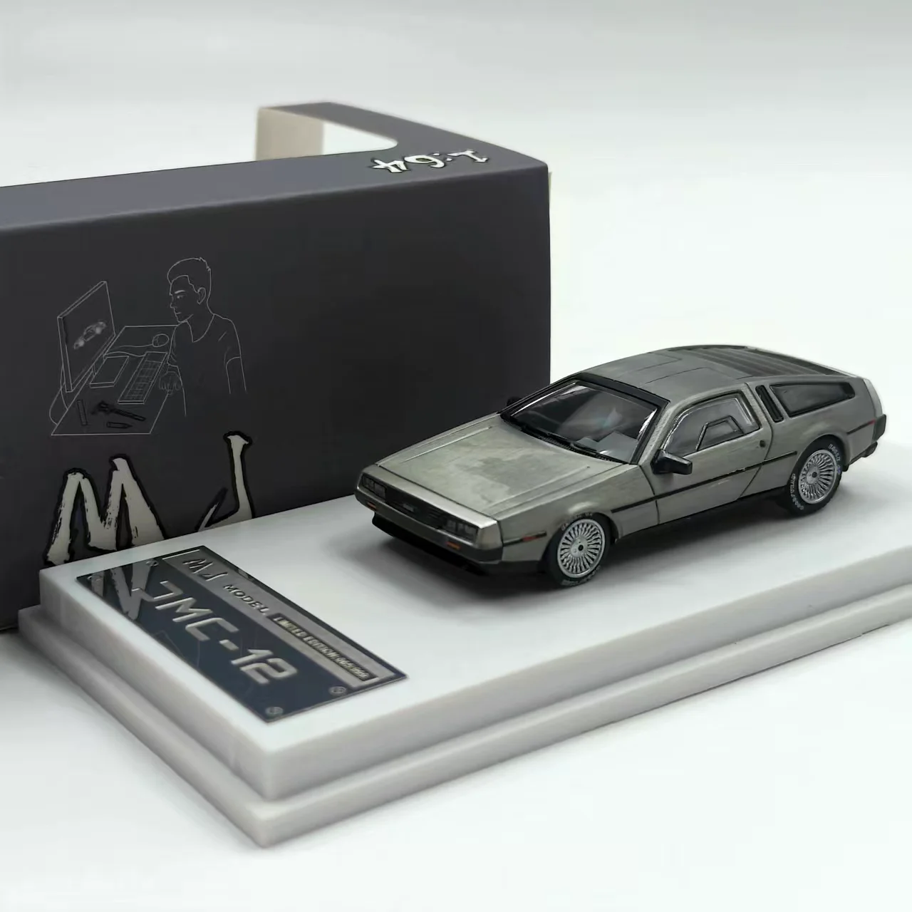 Литой под давлением масштаб 1:64 «Назад в будущее» MJ Time Movie, модель автомобиля из сплава, Коллекционная игрушка, подарок, сувенир, демонстрационный орнамент
Литой под давлением масштаб 1:64 «Назад в будущее» MJ Time Movie, модель автомобиля из сплава, Коллекционная игрушка, подарок, сувенир, демонстрационный орнамент