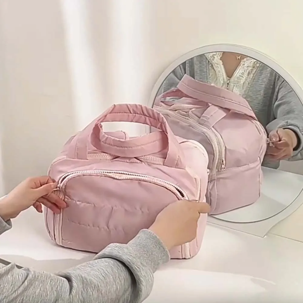 Kawaii однотонная косметичка из хлопка с защитой от брызг воды портативная сумка для туалетных принадлежностей ручная сумка в корейском стиле сумка-органайзер
Kawaii однотонная косметичка из хлопка с защитой от брызг воды портативная сумка для туалетных принадлежностей ручная сумка в корейском стиле сумка-органайзер