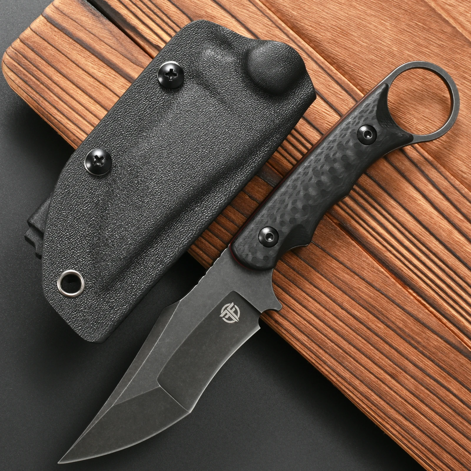 Eafengrow FF107 Fixed Blade Knife 14c28n Steel Blade Carbon Fiber Handle Full Tang Knifes for Outdoor Camping Working Survival
Eafengrow FF107 Fixed Blade Knife 14c28n Steel Blade Carbon Fiber Handle Full Tang Knifes for Outdoor Camping Working Survival