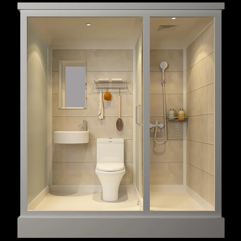 Integral shower room Integral bathroom Household dry and wet separation bathroom
Integral shower room Integral bathroom Household dry and wet separation bathroom
