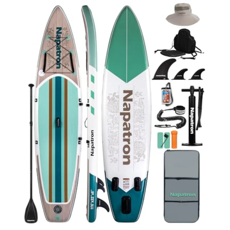 Inflatable Paddle Board for family use PVC material blue extra large 11'6'' with 500lbs capacity wide stable design and anti-sl
Inflatable Paddle Board for family use PVC material blue extra large 11'6'' with 500lbs capacity wide stable design and anti-sl
