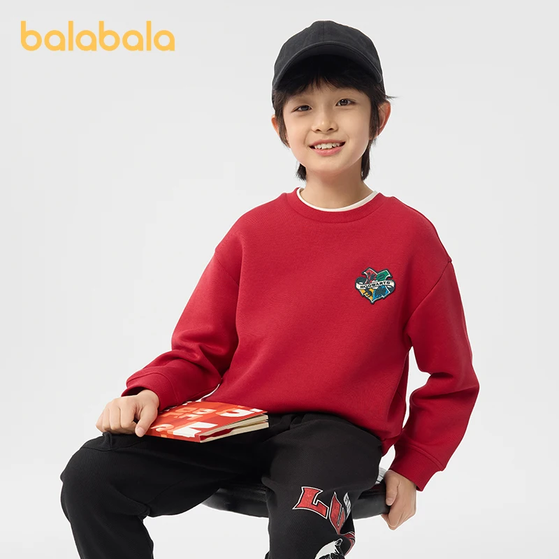 Balabala Harry Potter IP Children's Clothing Boys' Long-sleeved Hoodies Kids' Basic Shirts 2025 New Spring
Balabala Harry Potter IP Children's Clothing Boys' Long-sleeved Hoodies Kids' Basic Shirts 2025 New Spring