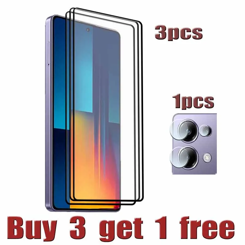 Горячая Распродажа для Xiaomi POCO M6 Pro защита для экрана купить 3 закаленного стекла получить 1 бесплатно мягкое волокно пленка для камеры Poco M6 Pro
Горячая Распродажа для Xiaomi POCO M6 Pro защита для экрана купить 3 закаленного стекла получить 1 бесплатно мягкое волокно пленка для камеры Poco M6 Pro