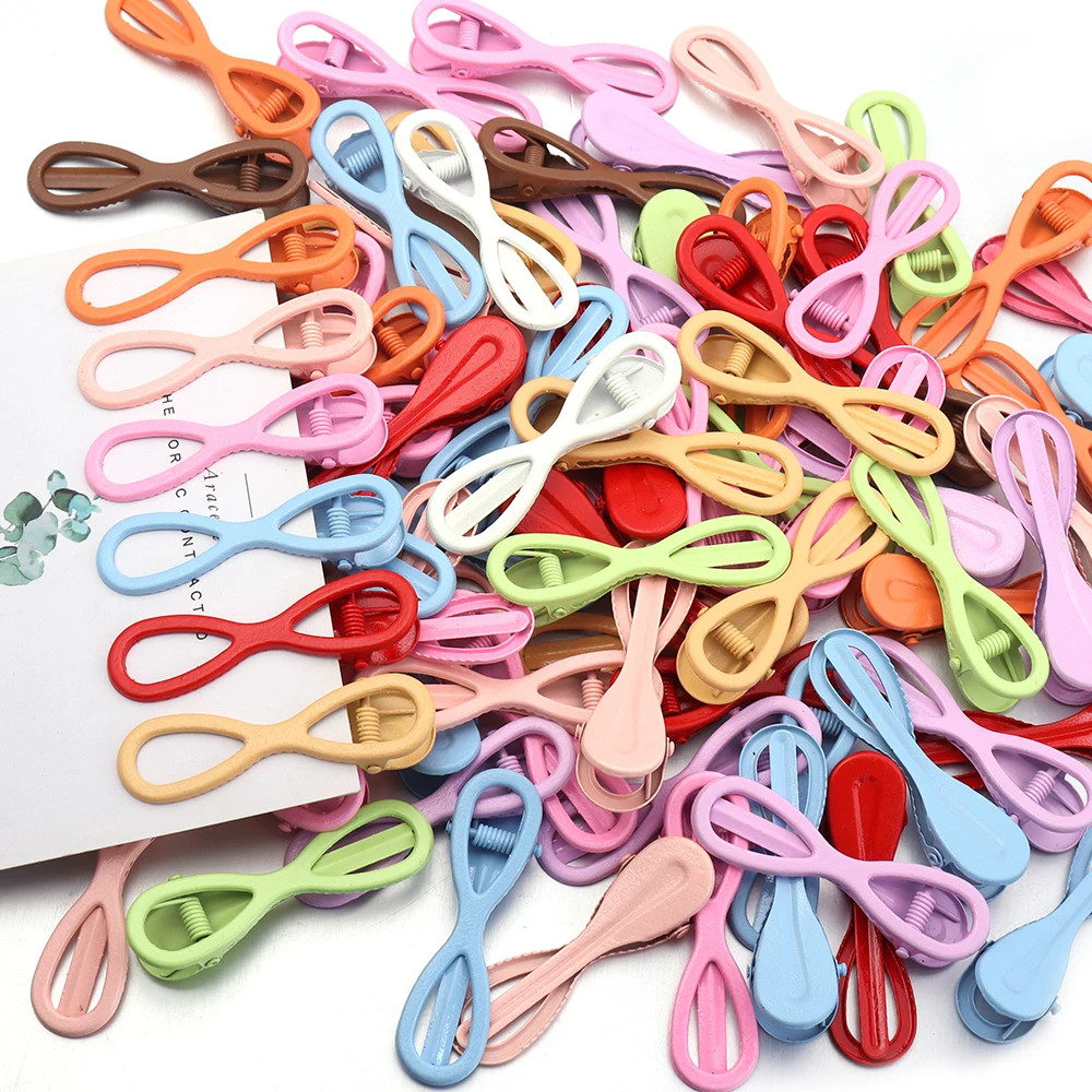 Candy Colored DIY Sweet Cute 8-Shaped Hair Clips Girl's Side Bangs Hair Accessories Professional Salon Partition&Fixing Hair Cli
Candy Colored DIY Sweet Cute 8-Shaped Hair Clips Girl's Side Bangs Hair Accessories Professional Salon Partition&Fixing Hair Cli