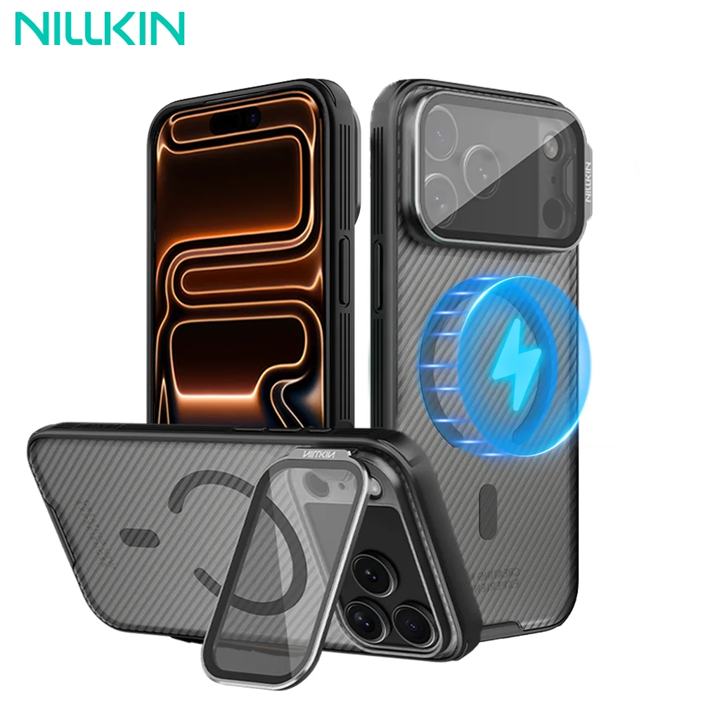 Чехол NILLKIN для iPhone 17 Pro Max Magsafe, чехол CamShield с защитой объектива, магнитный чехол для беспроводной зарядки для iPhone 17 Pro
Чехол NILLKIN для iPhone 17 Pro Max Magsafe, чехол CamShield с защитой объектива, магнитный чехол для беспроводной зарядки для iPhone 17 Pro