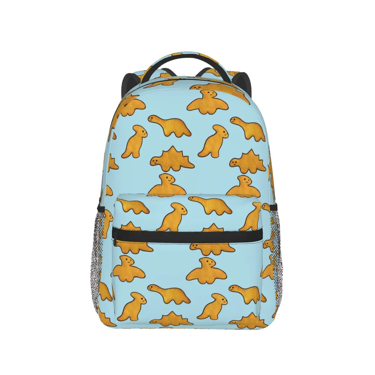 Dinosaur Chicken Nuggets Pattern Backpack Hot Sale Daypack Large Capacity Kids BookBag School Bag Shoulder Bags for Men Women
Dinosaur Chicken Nuggets Pattern Backpack Hot Sale Daypack Large Capacity Kids BookBag School Bag Shoulder Bags for Men Women