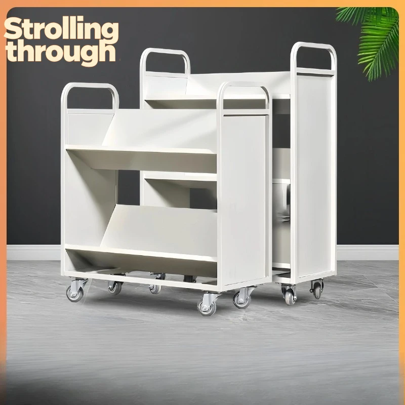 Библиотечная тележка для книг, стальная мобильная архивная тележка-лестница, утолщенная лестница для подъема, бесшумная тележка для книг VW
Библиотечная тележка для книг, стальная мобильная архивная тележка-лестница, утолщенная лестница для подъема, бесшумная тележка для книг VW