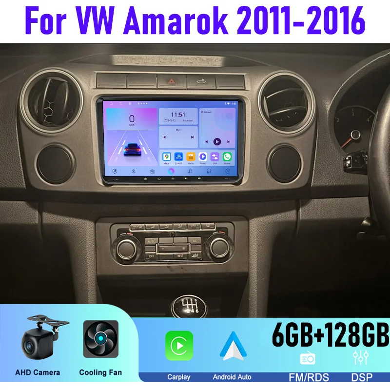 9" For VW Amarok 2011-2016 Golf Wireless Carplay Android 13 Auto Head Unit Car Radio Stereo Intelligent System GPS Navi FM BT
9" For VW Amarok 2011-2016 Golf Wireless Carplay Android 13 Auto Head Unit Car Radio Stereo Intelligent System GPS Navi FM BT