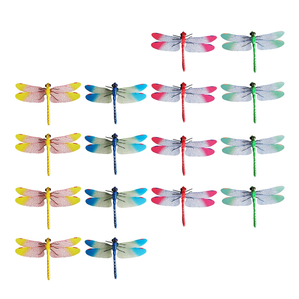 20 Pcs Miniature Figurines Simulated Dragonfly Decoration Plastic Animal Fake Fence Decorative Supplies
20 Pcs Miniature Figurines Simulated Dragonfly Decoration Plastic Animal Fake Fence Decorative Supplies