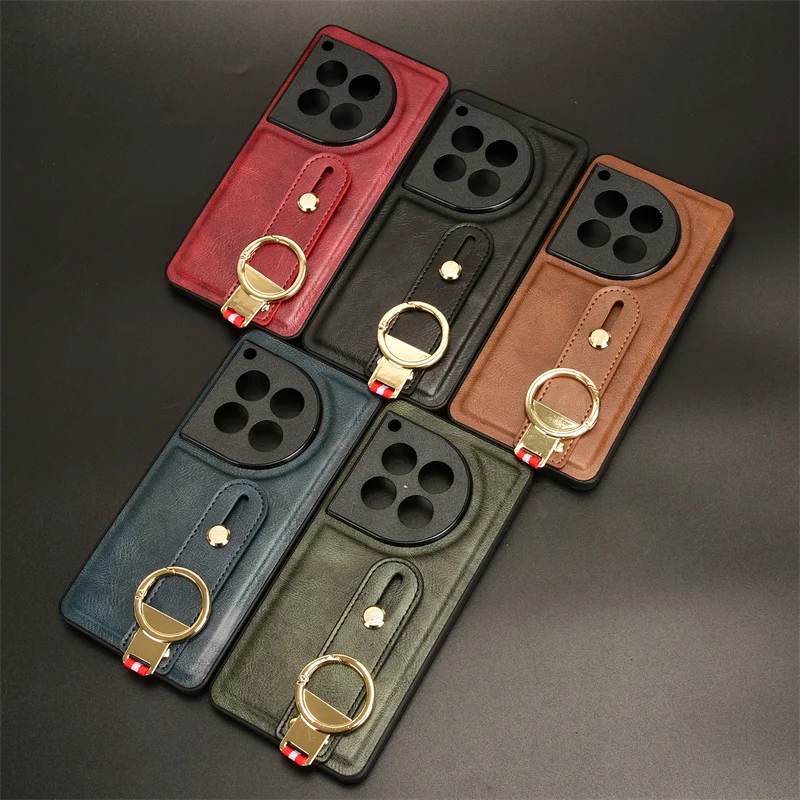 Suit For OnePlus 12 5G skin PU New Wristband Rear Case with Lanyard for OnePlus 12 PJD110 Phone Case
Suit For OnePlus 12 5G skin PU New Wristband Rear Case with Lanyard for OnePlus 12 PJD110 Phone Case