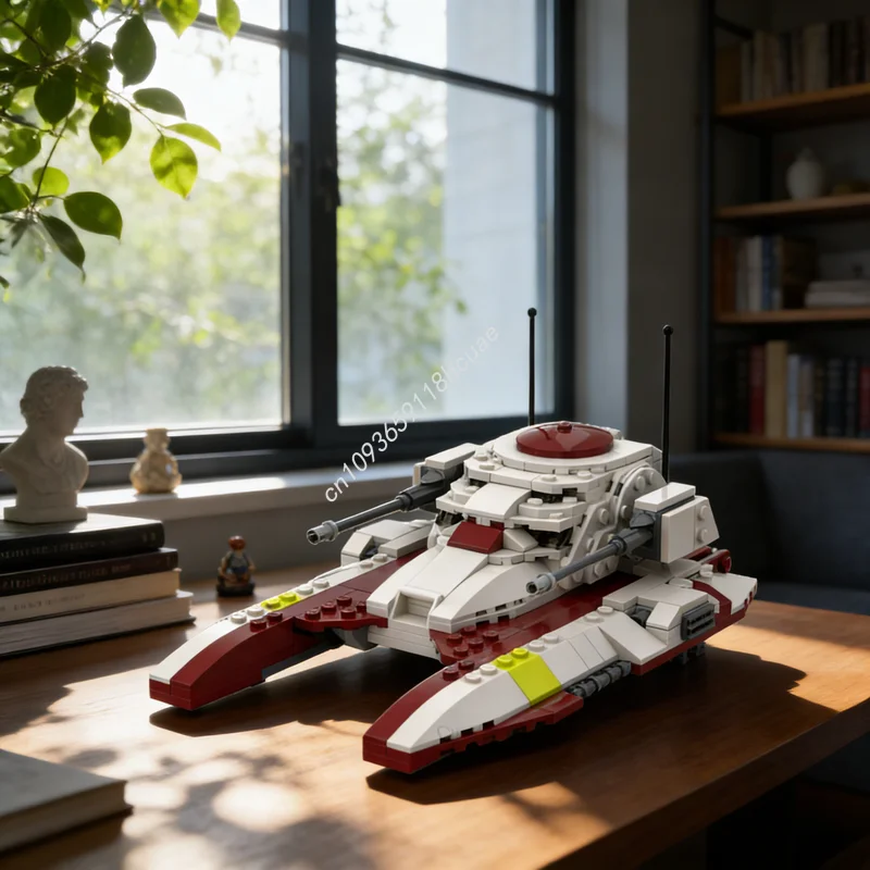 326pcs MOC Star Battle Republic Tank TX Saber Class Fighter Model Building Blocks Construction Christmas Gifts Toy Kids
326pcs MOC Star Battle Republic Tank TX Saber Class Fighter Model Building Blocks Construction Christmas Gifts Toy Kids