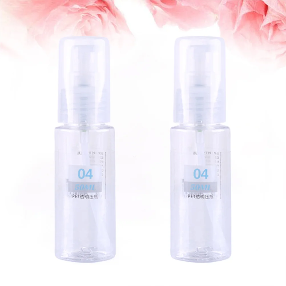 3PCS 50ML Travel Bottle Single Packed Extrusion Bottles Multifunction Cosmetics Bottle PET Plastic Refillable Bottle for Travel
3PCS 50ML Travel Bottle Single Packed Extrusion Bottles Multifunction Cosmetics Bottle PET Plastic Refillable Bottle for Travel