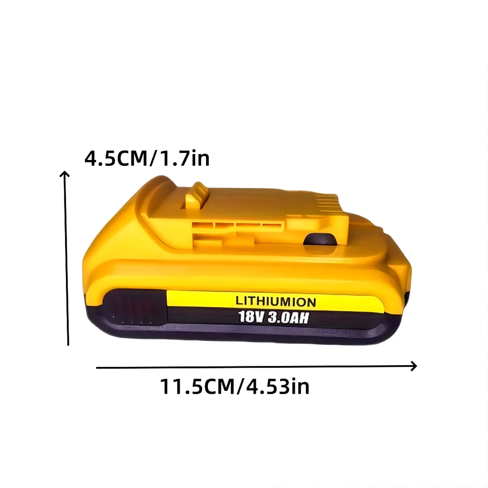 18v Volt Max Lithium Ion Batteries for DeWalt 20V 3Ah DCB203 Li ion Battery ReplacementDCB206 DCB205 DCB204 DCB200Power Tools
18v Volt Max Lithium Ion Batteries for DeWalt 20V 3Ah DCB203 Li ion Battery ReplacementDCB206 DCB205 DCB204 DCB200Power Tools