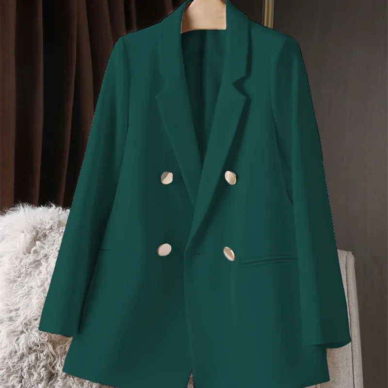 2026 Spring Fashion New Women's Elegant Suit Coat Loose Street Professional Office Long Sleeve Temperament Korean Blazer Women
2026 Spring Fashion New Women's Elegant Suit Coat Loose Street Professional Office Long Sleeve Temperament Korean Blazer Women