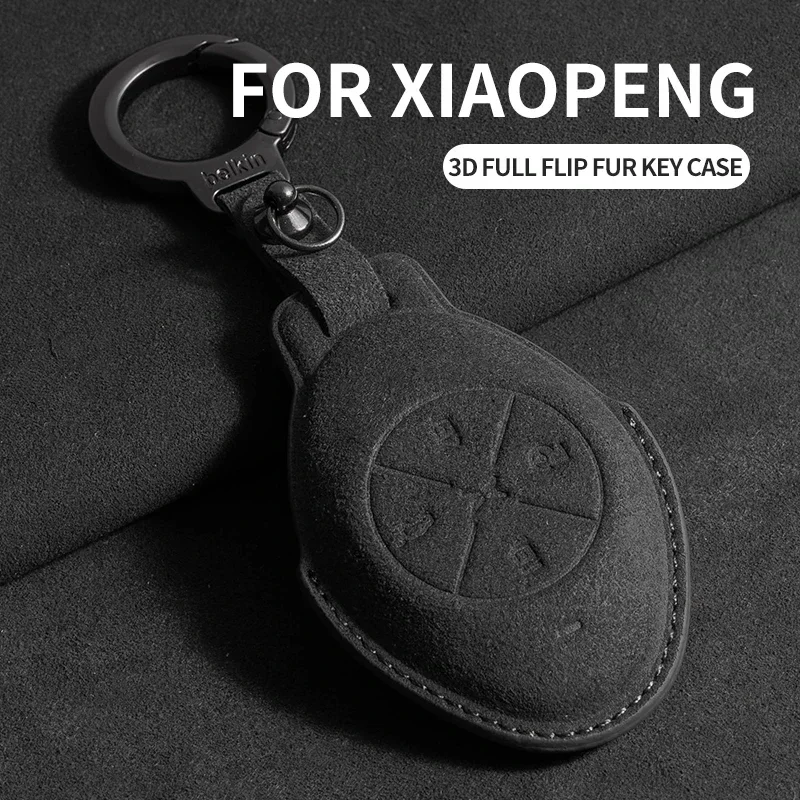 Suede Leather Car Key Case for Xiangpeng Xpeng P5 P7 G3 G6 G9 X2 N5 F30 H93 X9 2019-2023 Remote Fob Shell Case
Suede Leather Car Key Case for Xiangpeng Xpeng P5 P7 G3 G6 G9 X2 N5 F30 H93 X9 2019-2023 Remote Fob Shell Case