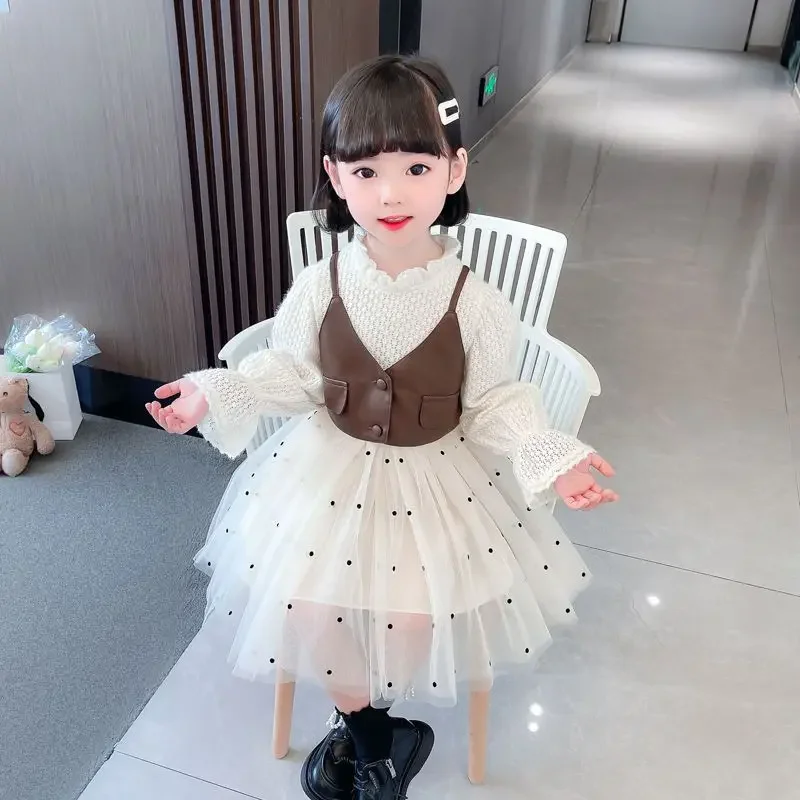 Baby Girly Heart Kawaii Long Ins Sleeve Dress Spring Autumn Fashion Skirt Princess Long Sleeve Children Clothes Gifts for Kids
Baby Girly Heart Kawaii Long Ins Sleeve Dress Spring Autumn Fashion Skirt Princess Long Sleeve Children Clothes Gifts for Kids