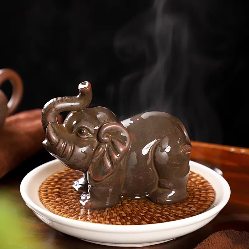 Tea Pet Living Room Elephant Boutique Display Office Table Raise Lucky Nixing Pottery Tea Exquisite Workmanship Table Decoration
Tea Pet Living Room Elephant Boutique Display Office Table Raise Lucky Nixing Pottery Tea Exquisite Workmanship Table Decoration