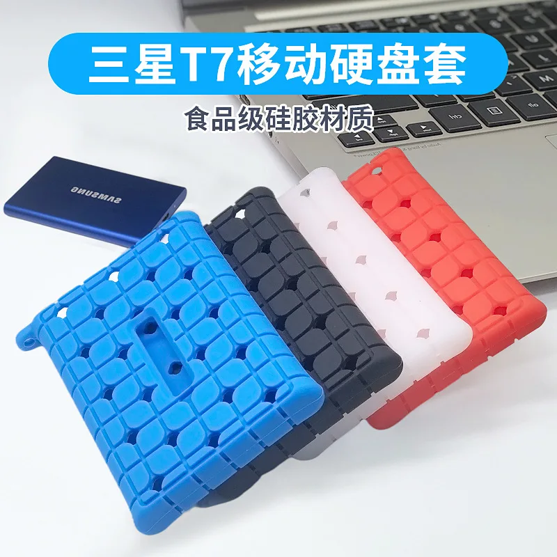 Bevigac HDD Bags Cases for Samsung T7 External SSD Solid State Drive Shockproof Silicone Protective Cover No fingerprint Sleeve
Bevigac HDD Bags Cases for Samsung T7 External SSD Solid State Drive Shockproof Silicone Protective Cover No fingerprint Sleeve