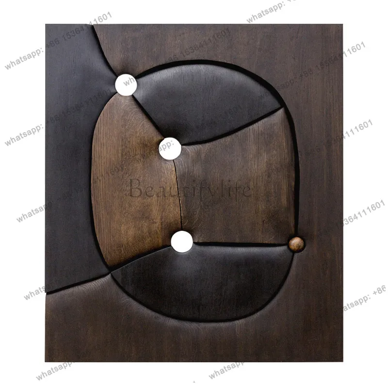 Modern abstract art wood carving decorative painting wabi sabi wind solid wood three-dimensional installation painting
Modern abstract art wood carving decorative painting wabi sabi wind solid wood three-dimensional installation painting