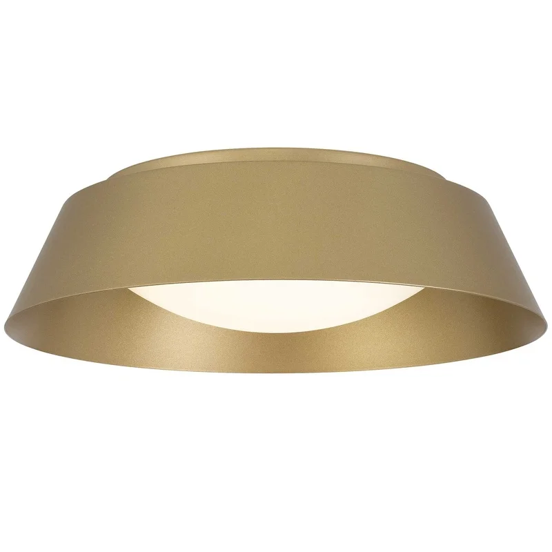 15-inch Brass LED Flush Mount Light
15-inch Brass LED Flush Mount Light