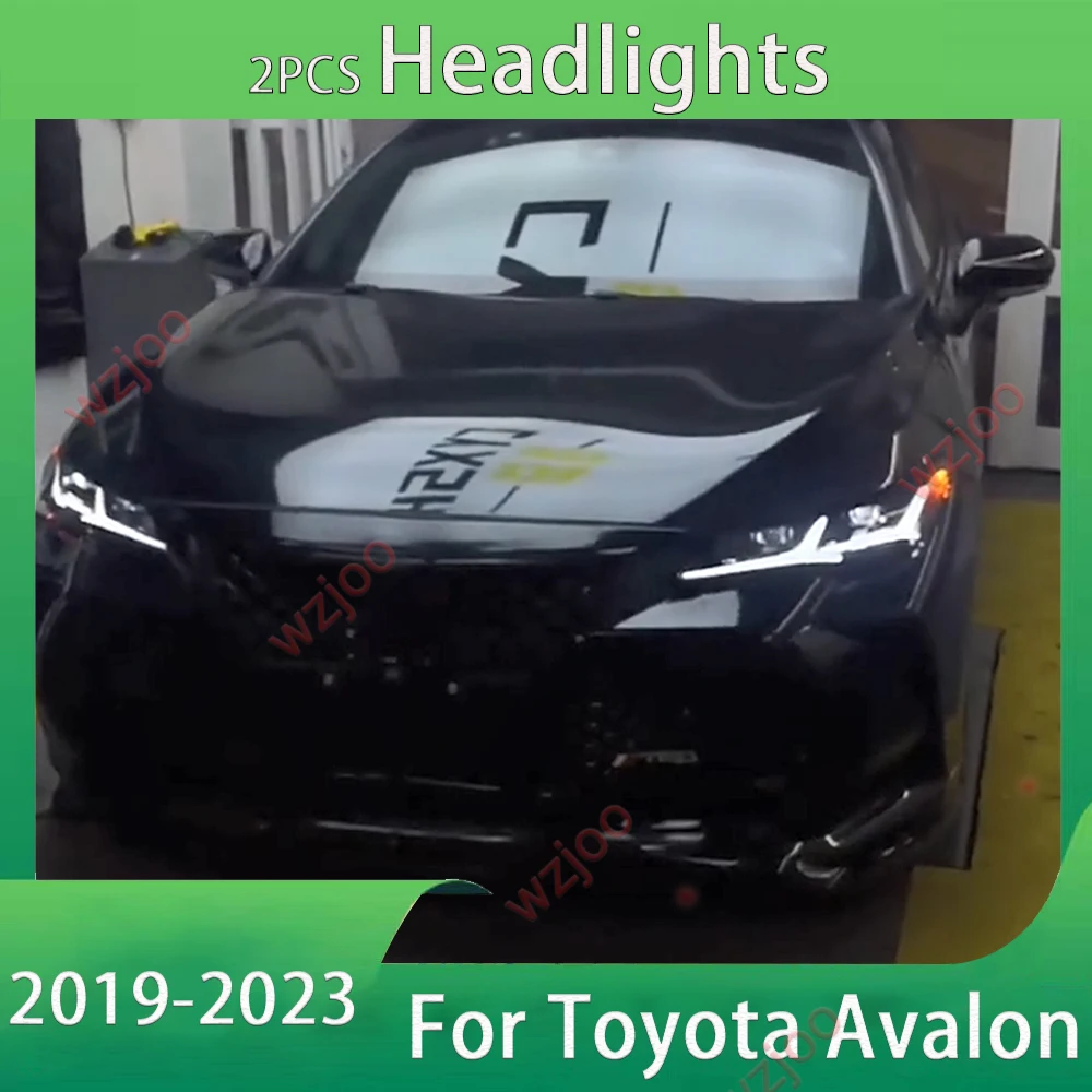 Стайлинг автомобиля для фар Toyota Avalon 2019-2024 Avalon, головной светильник, светодиодный DRL, динамический указатель поворота, линза проектора дальнего света
Стайлинг автомобиля для фар Toyota Avalon 2019-2024 Avalon, головной светильник, светодиодный DRL, динамический указатель поворота, линза проектора дальнего света