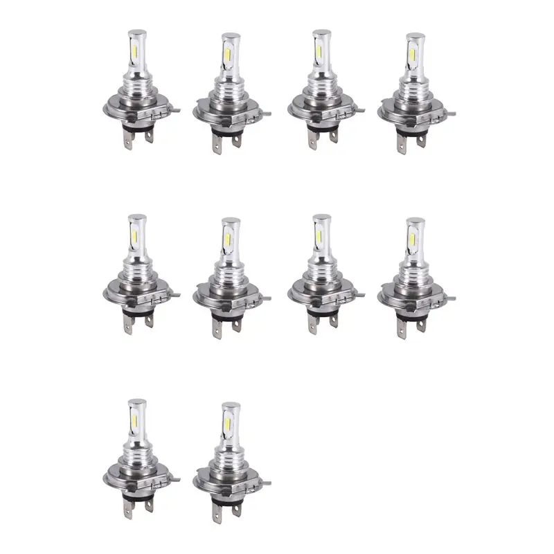 10X H4 9003 HB2 LED Headlight Bulbs Kit High Low Bright 35W 4000LM 6000K White-AS55
10X H4 9003 HB2 LED Headlight Bulbs Kit High Low Bright 35W 4000LM 6000K White-AS55