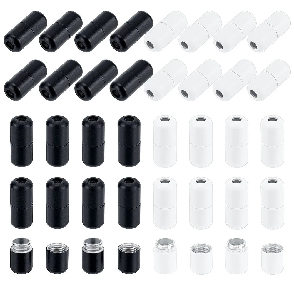 40Pcs 2 Colors Column Aluminum Shoelace Buckle Turnbuckle Connectors Capsule Shape No Tie Shoe Lace Tie Locks Clips Ends
40Pcs 2 Colors Column Aluminum Shoelace Buckle Turnbuckle Connectors Capsule Shape No Tie Shoe Lace Tie Locks Clips Ends