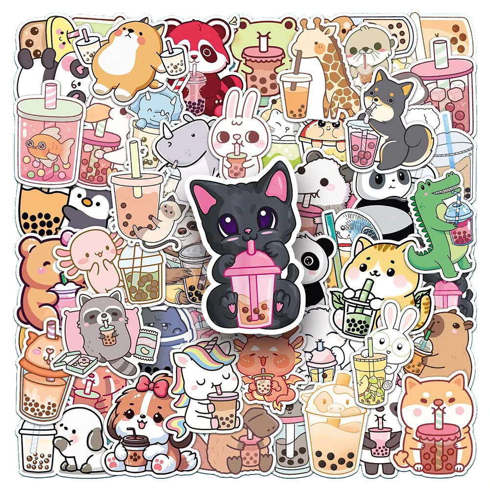 10/30/50/100pcs Kawaii Pet Milk Tea Cartoon Graffiti Stickers Boba Bubble Tea Decals for Stationery Suitcase Guitar Cute Sticker
10/30/50/100pcs Kawaii Pet Milk Tea Cartoon Graffiti Stickers Boba Bubble Tea Decals for Stationery Suitcase Guitar Cute Sticker