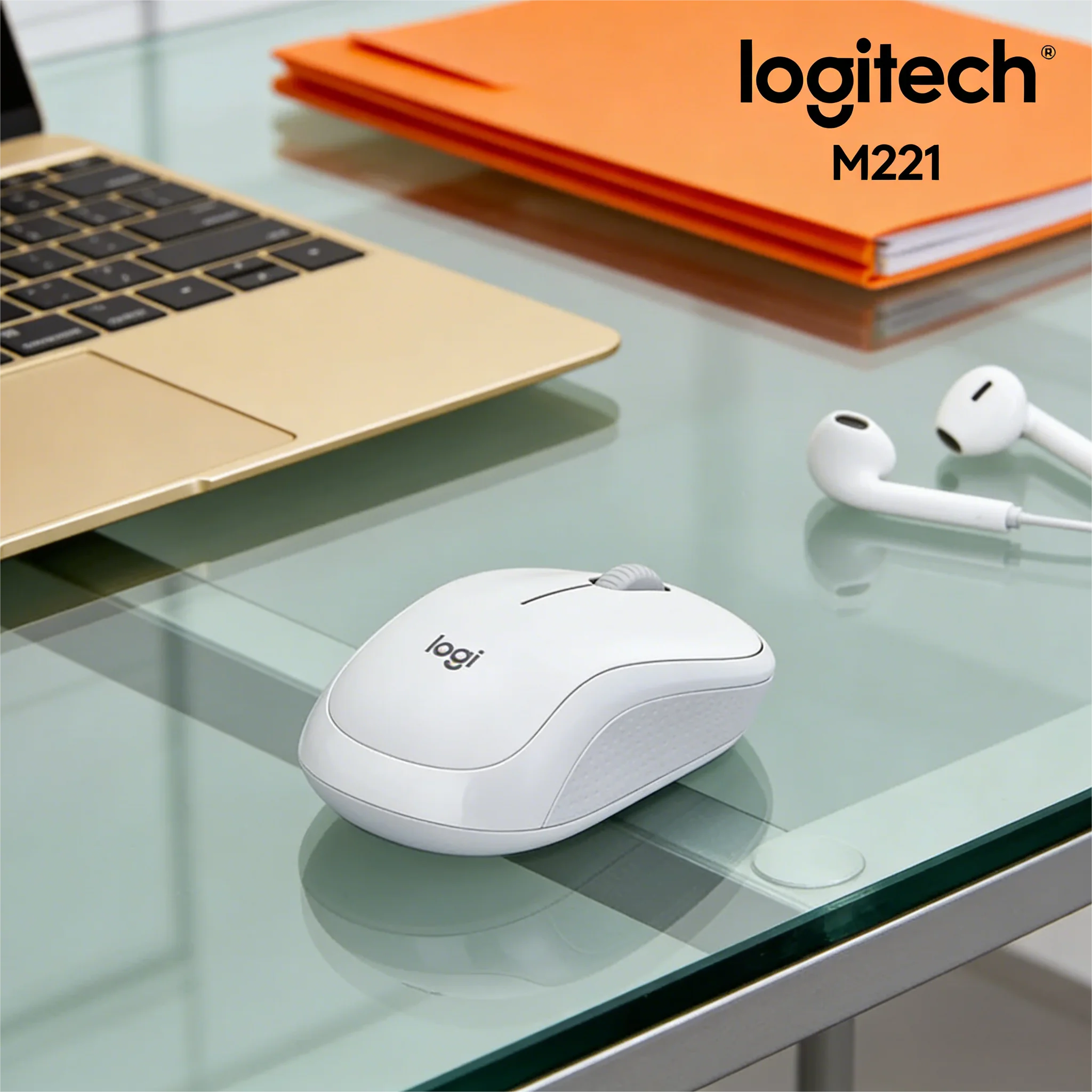 Logitech M221 Office Wireless Mouse Business-Ready Cross-Platform
Logitech M221 Office Wireless Mouse Business-Ready Cross-Platform
